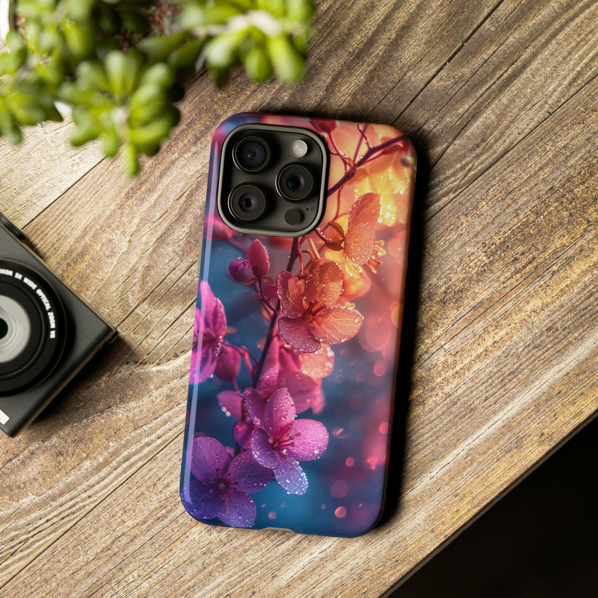 Blossom Gradient Whisper - Protective Phone Case