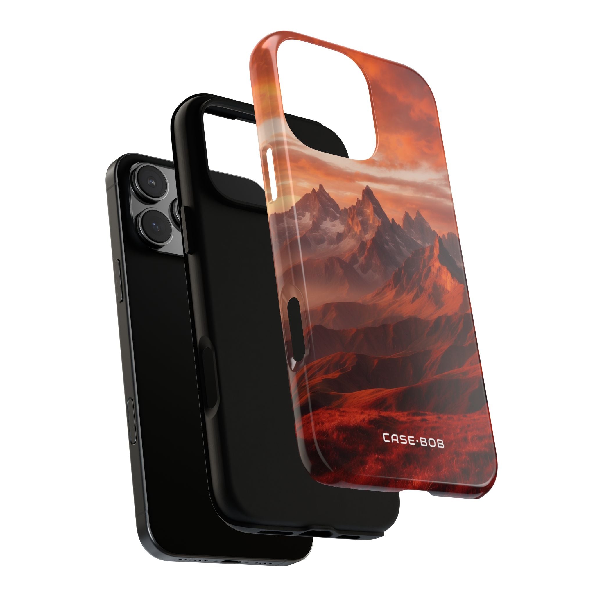 Jagged Glow iPhone 16 Pro Max Case - Tough