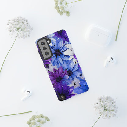 Vivid Splattered Blooms - Samsung Case