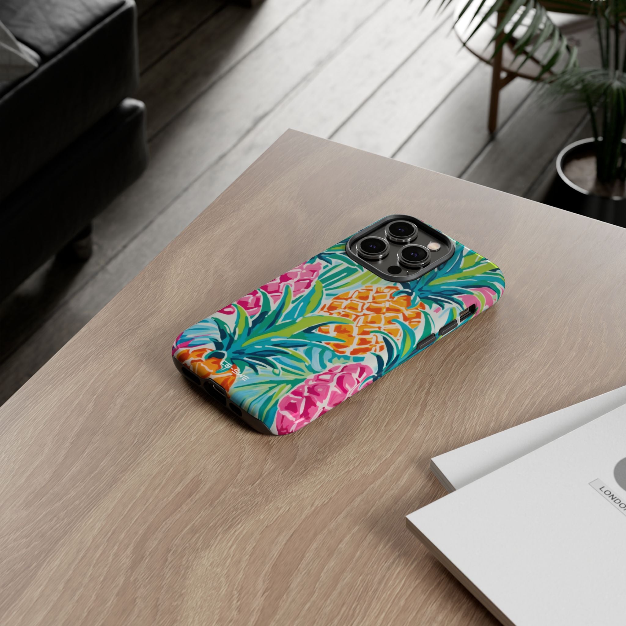 Pineapples Dance Bright - iPhone Case