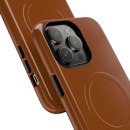 Saddle Brown iPhone 14 | Tough+ Phone Case