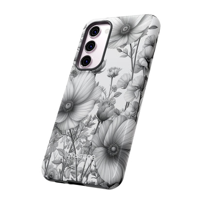 Vintage Floral Etching Samsung S23 - Tough