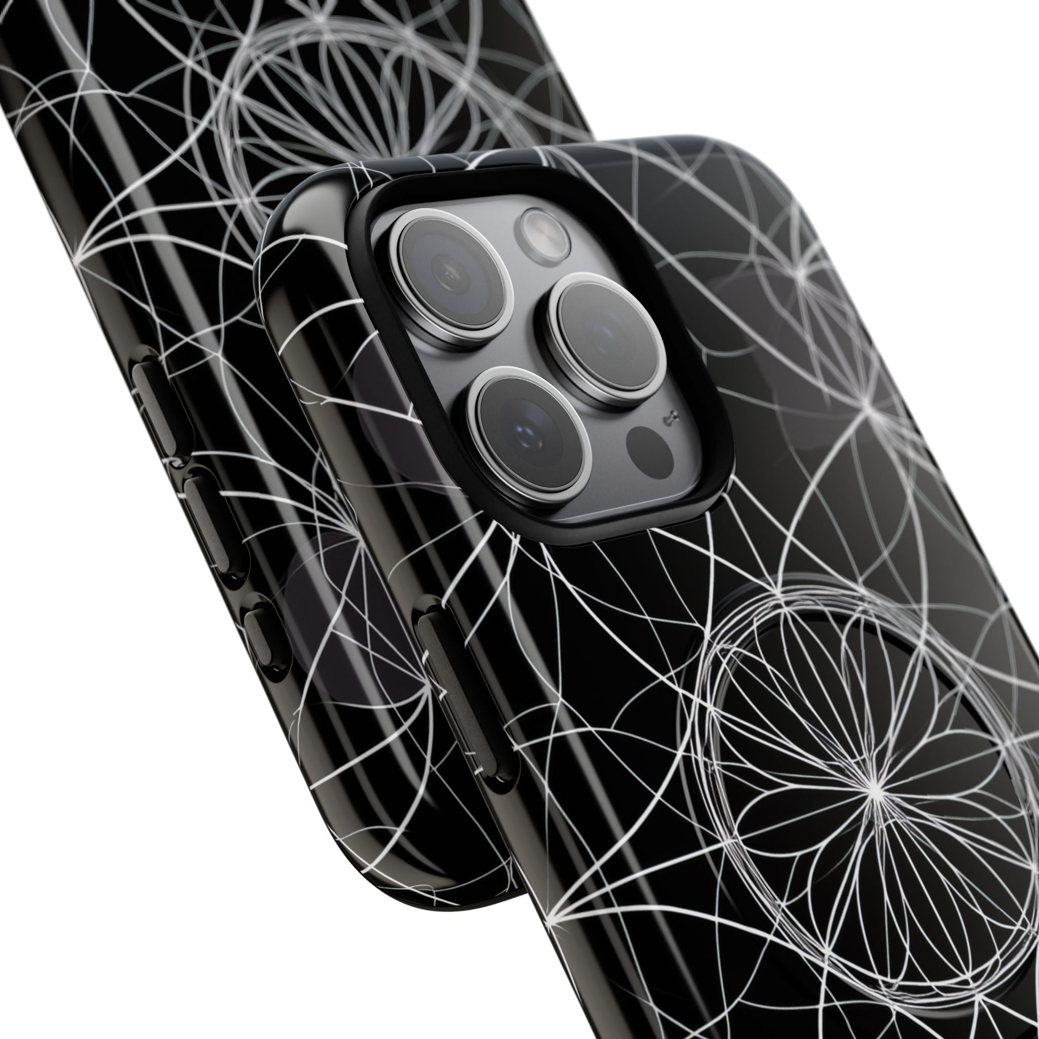 Symmetric Line Bloom iPhone 15 - Tough+