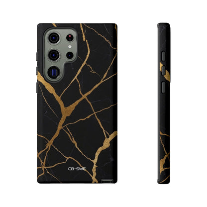 Golden Veins Twist - Samsung Case