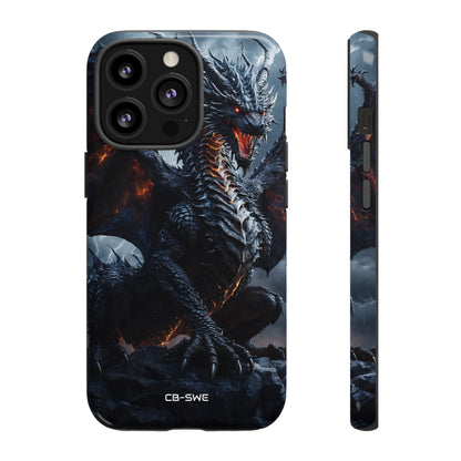 Fiery Wings Unleashed - iPhone Case