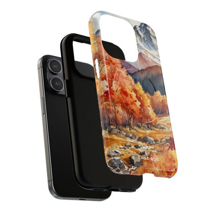 Snowcapped Radiance iPhone 15 Pro Case - Tough+