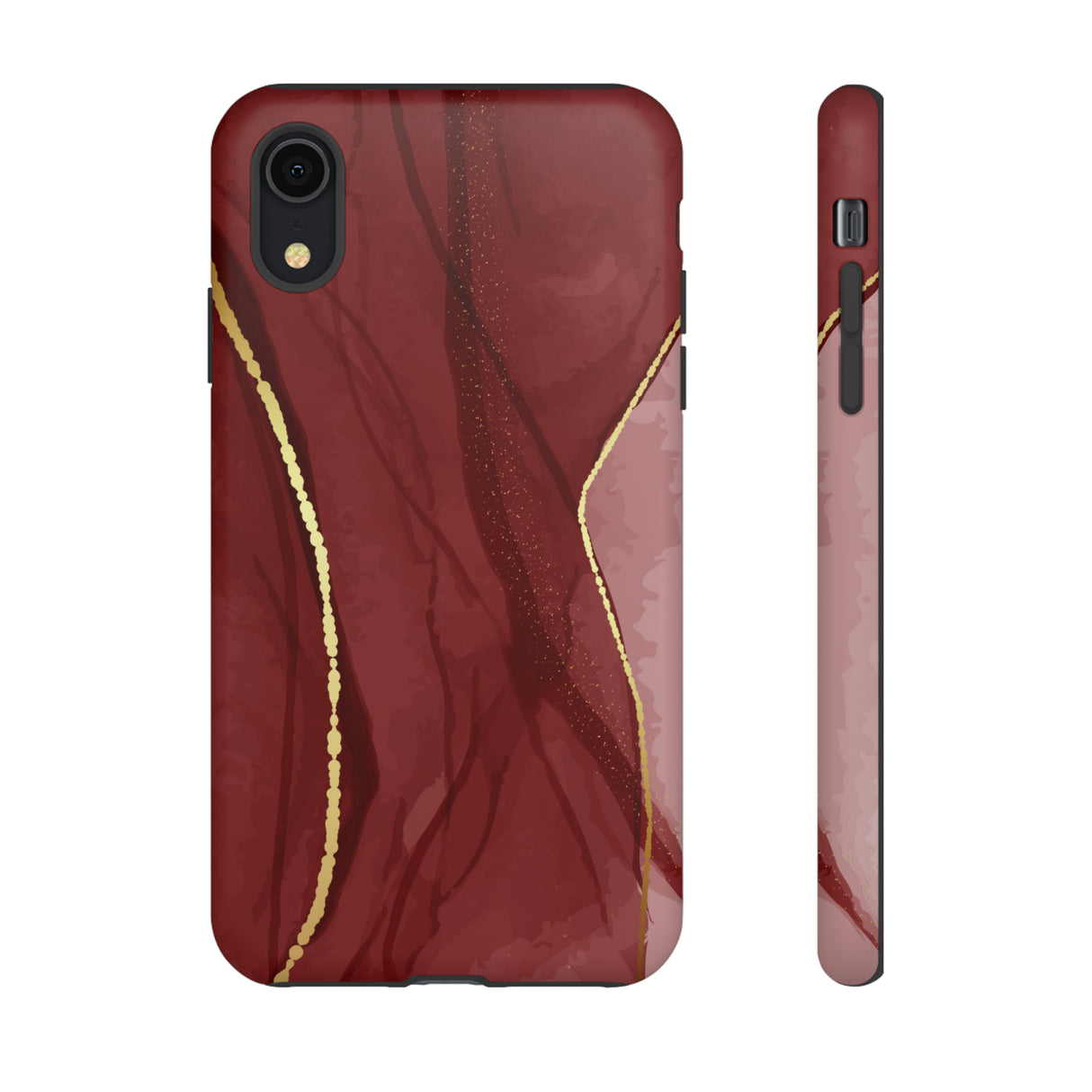 Dark Red - Protective Phone Case