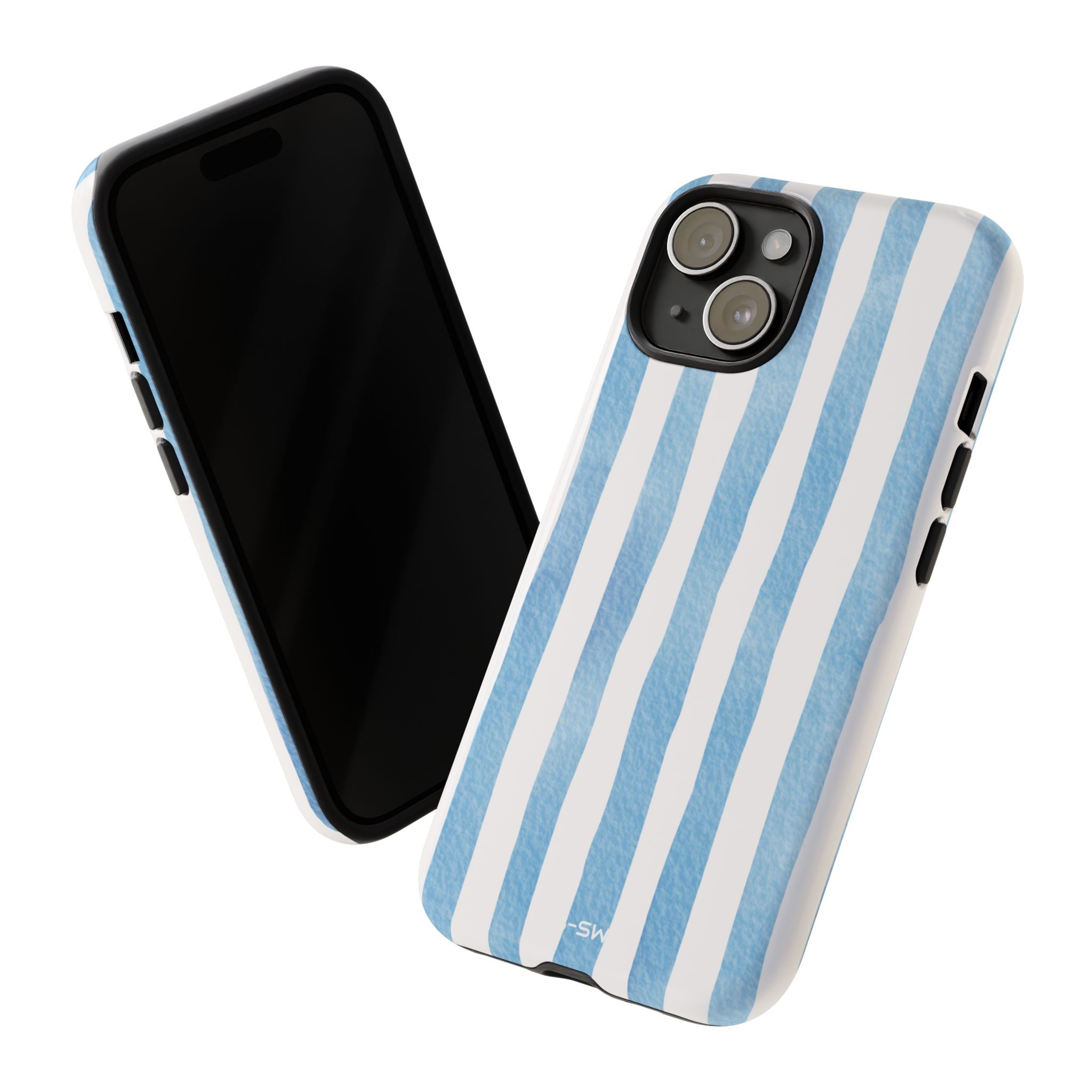 Soft Blue Watercolors - iPhone Case