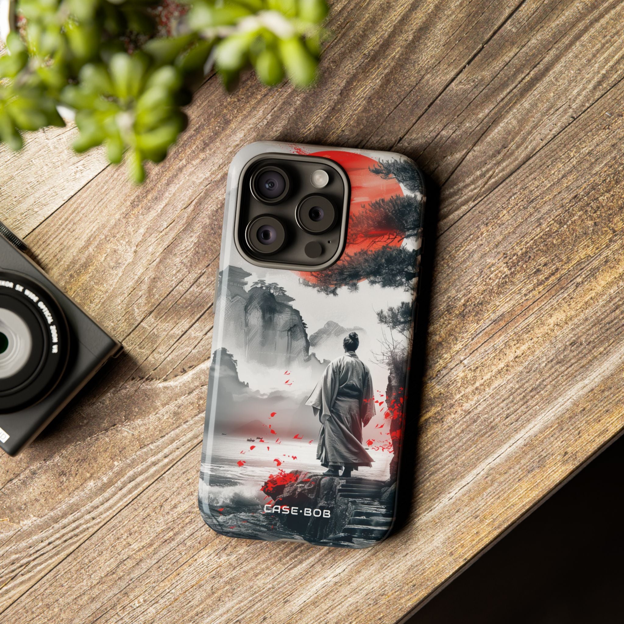 Sunlit Sentinel iPhone 15 Pro Case - Tough