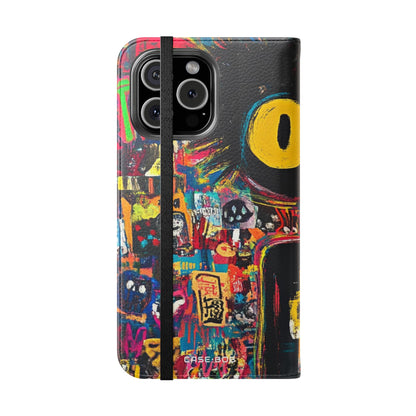 Yellow Eyes - iPhone 16 Max Case - Wallet