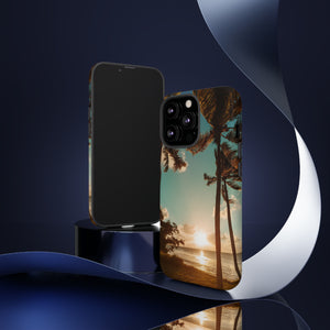 Sundown Palmtrees - Protective Phone Case