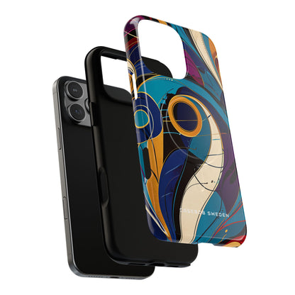 Vintage Vortex Harmony iPhone 16 | Tough+ Phone Case