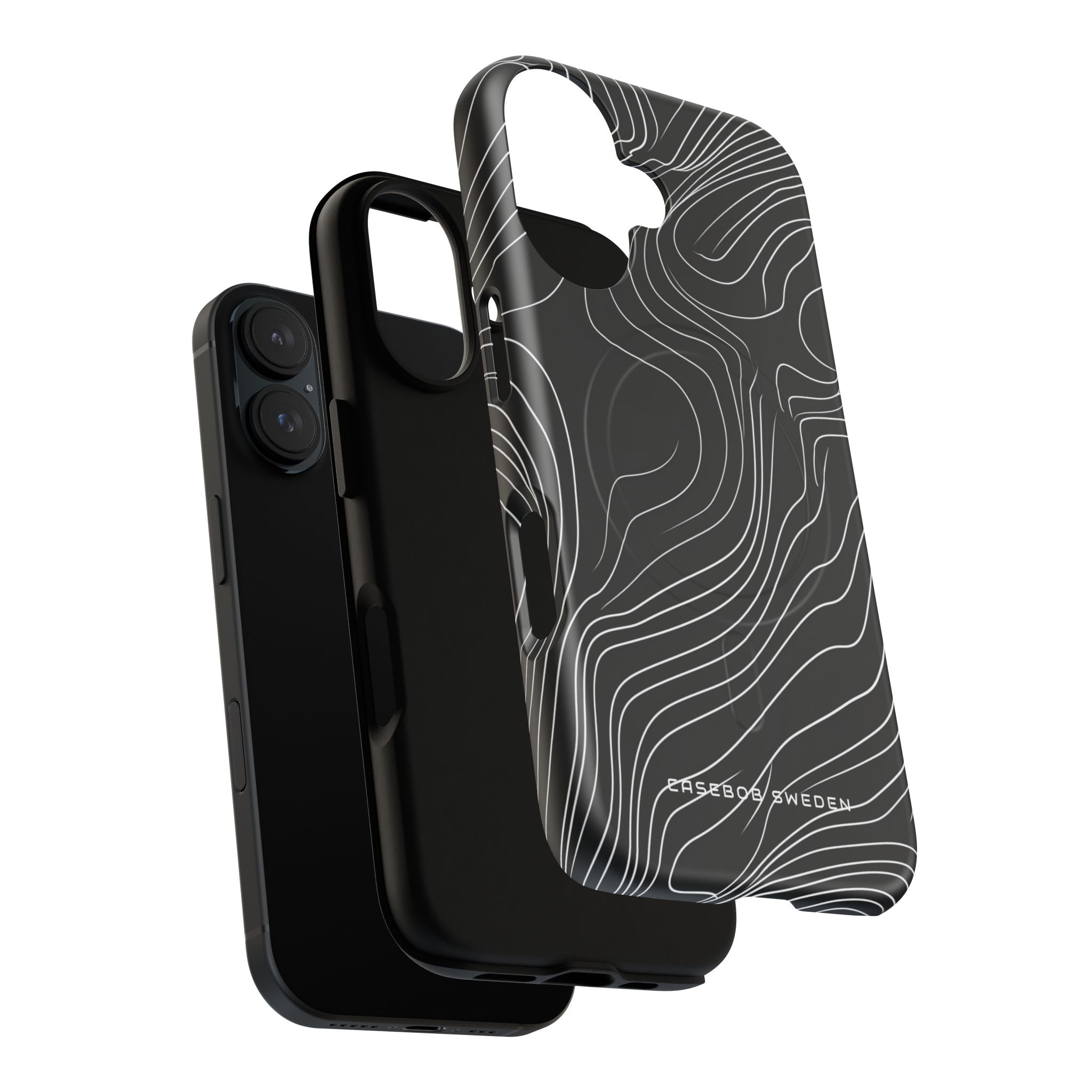 Contour Waveform Flow iPhone 16  Tough+ Phone Case