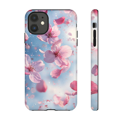 Cherry Blossoms Dance - iPhone Case