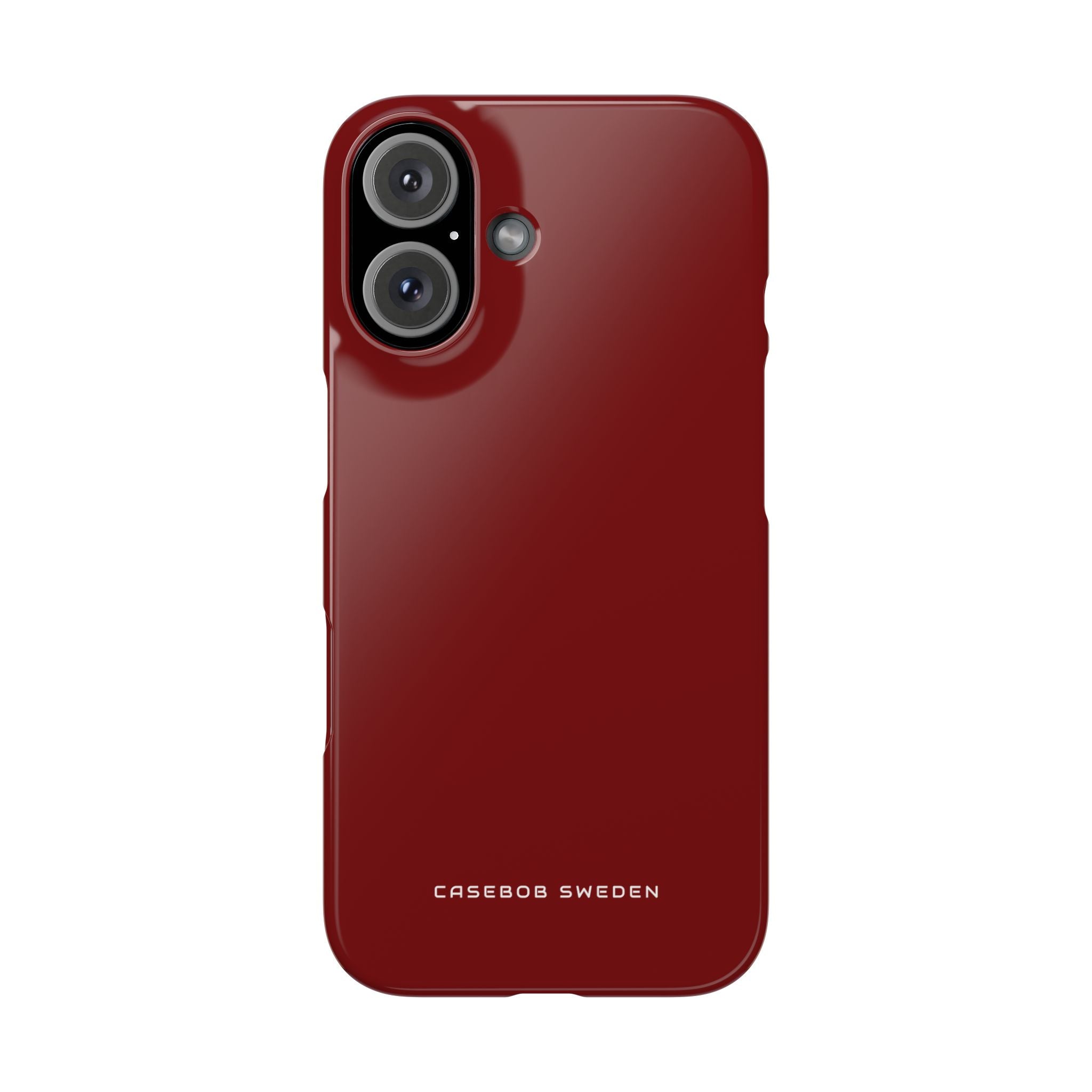 Maroon iPhone 16 - Slim Phone Case