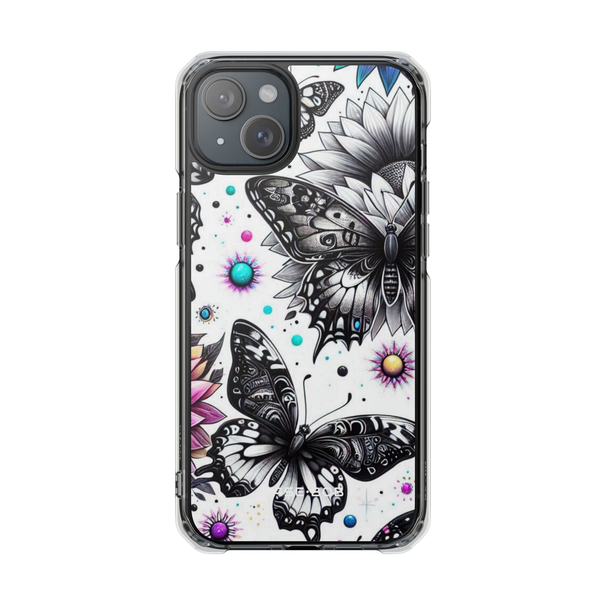 Butterfly Bloom iPhone 15 Plus Case - Impact