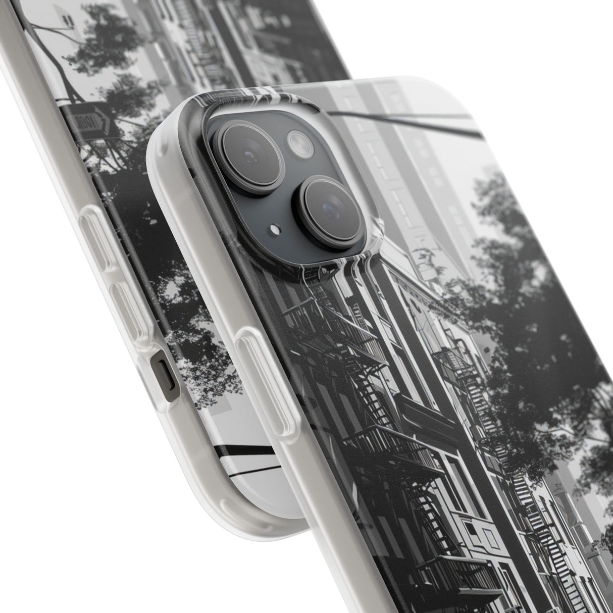 Urban Serenity | Flexible Phone Case for iPhone