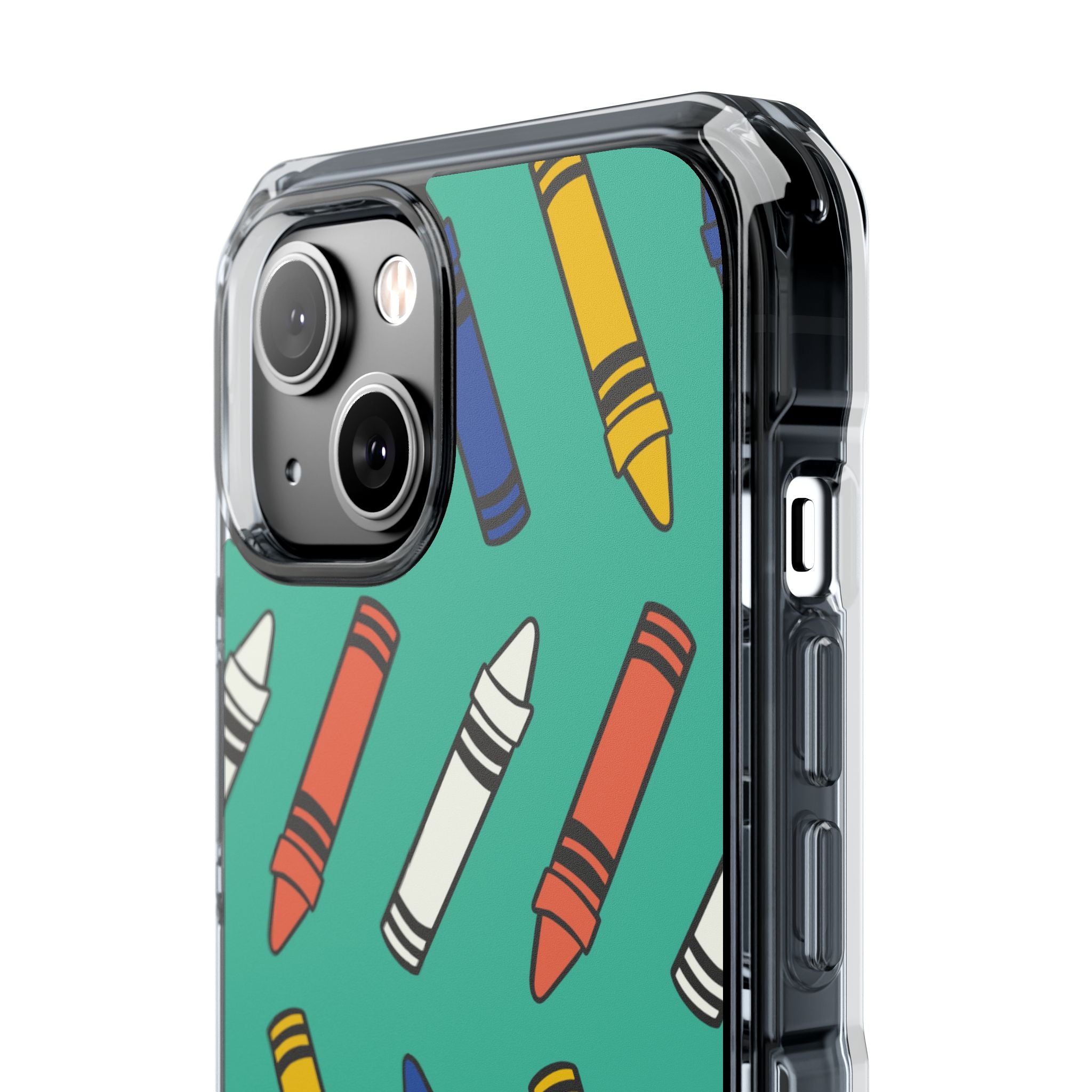 Crayons Dance Playfully iPhone Case - Impact