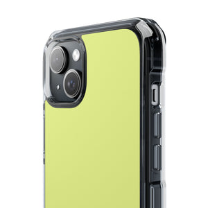 Key Lime | Handyhülle für iPhone (Clear Impact Case – magnetisch) 