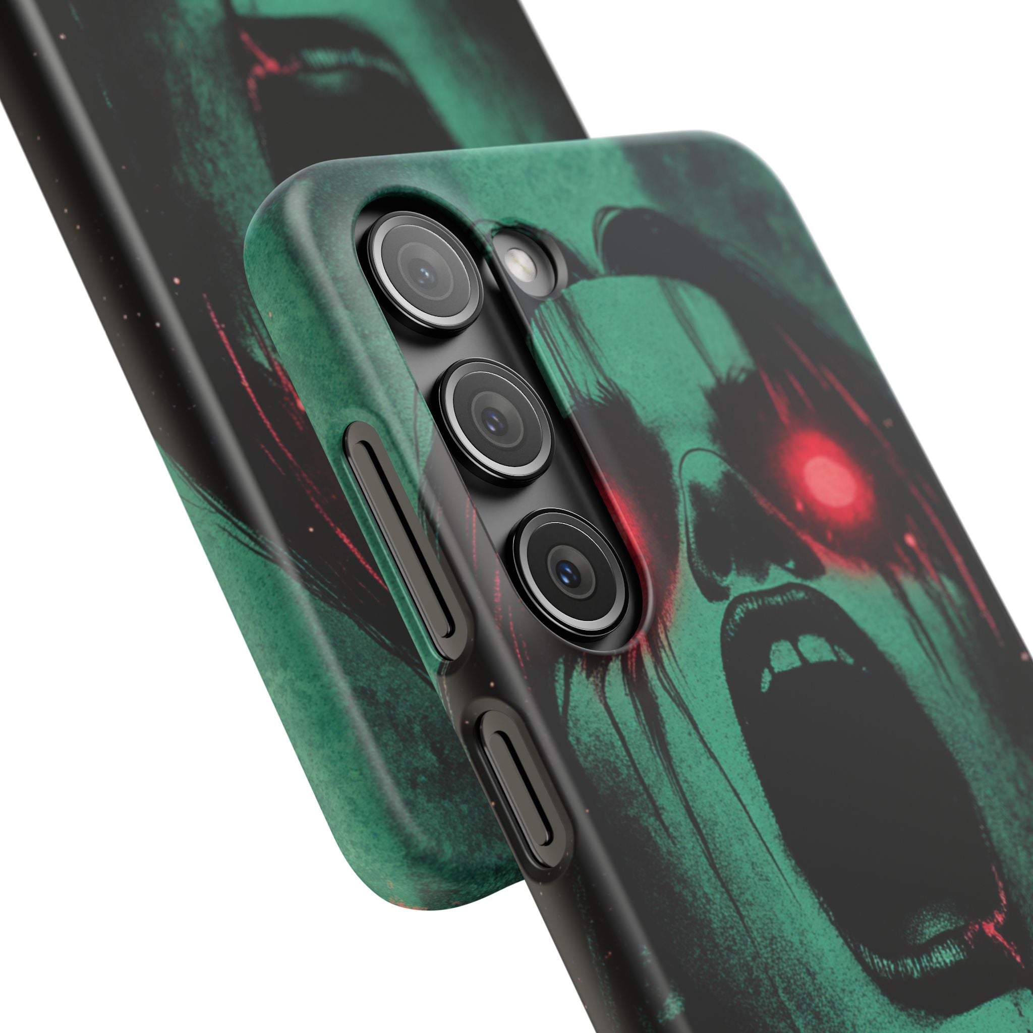 Haunting Glow of Gothic Eyes Samsung S23 - Slim Phone Case