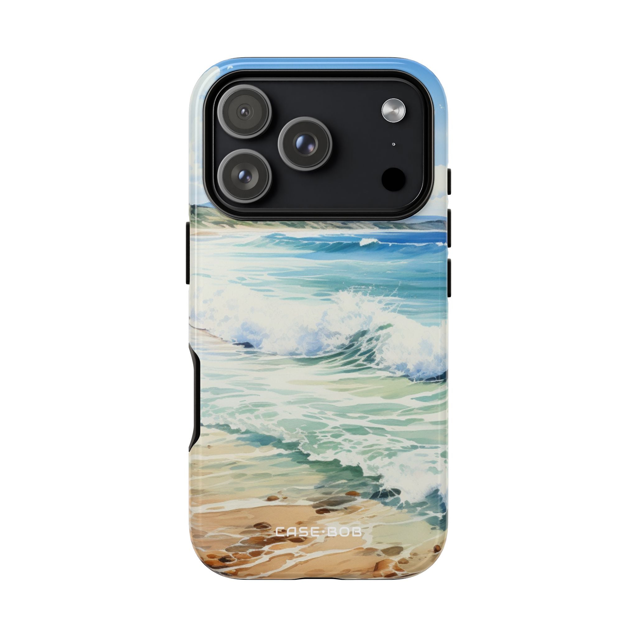Foamy Wave Breeze iPhone 17 Pro Case - Tough