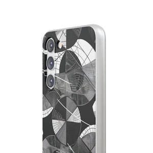 Geometric Elegance | Flexible Phone Case for Samsung Galaxy