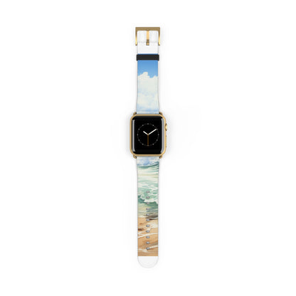 Foaming Blue Waves - Watch Band