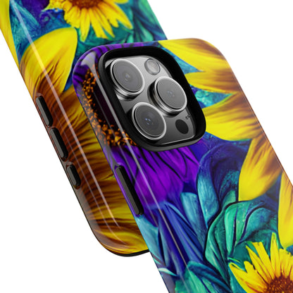 Surreal Floral Dreamscape - iPhone Case