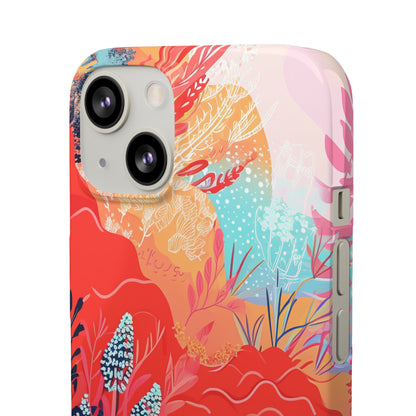 Living Coral | Handyhülle für iPhone (Slim Case)