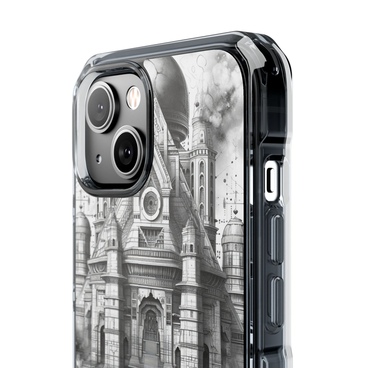 Celestial Cathedral - Phone Case for iPhone (Clear Impact - Magnetic)