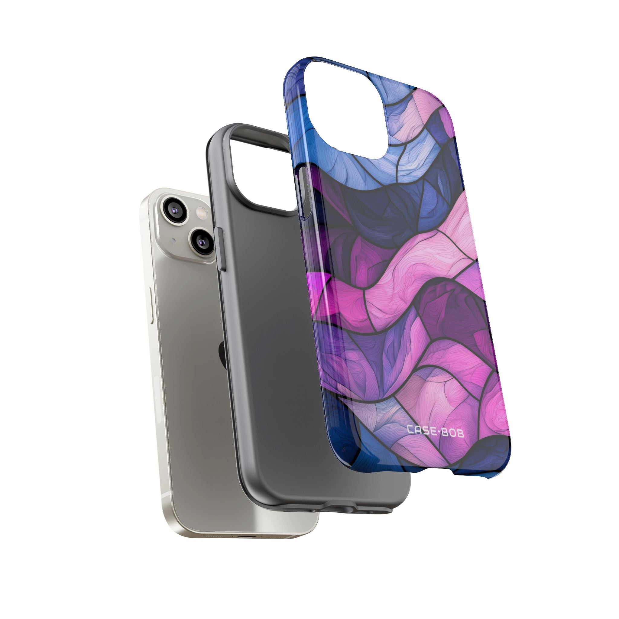 Wavelike Glow iPhone 14 Case - Tough