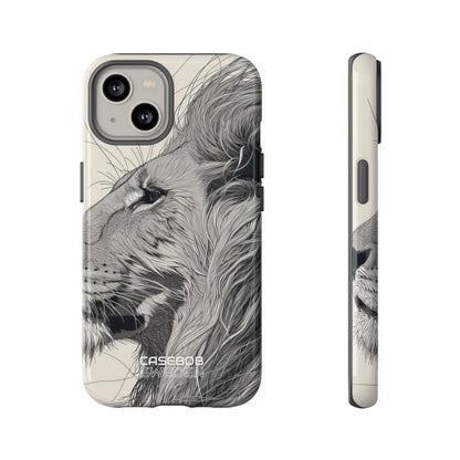 Majestic Lion Profile iPhone 14 - Tough