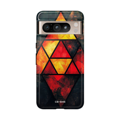 Triangles Illuminate Warmth - Google Pixel Case