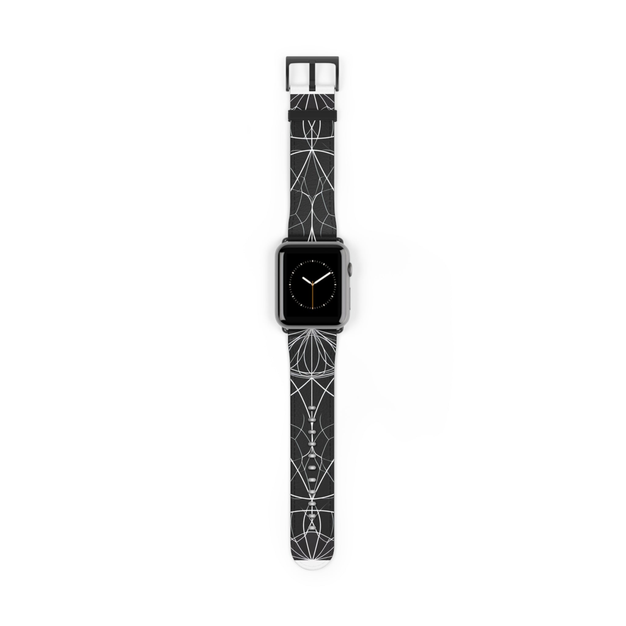 White Mandala Radiance - Watch Band