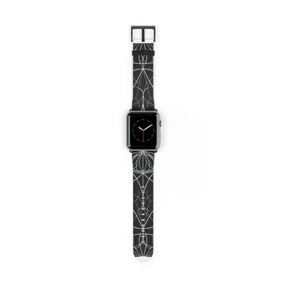 White Mandala Radiance - Watch Band