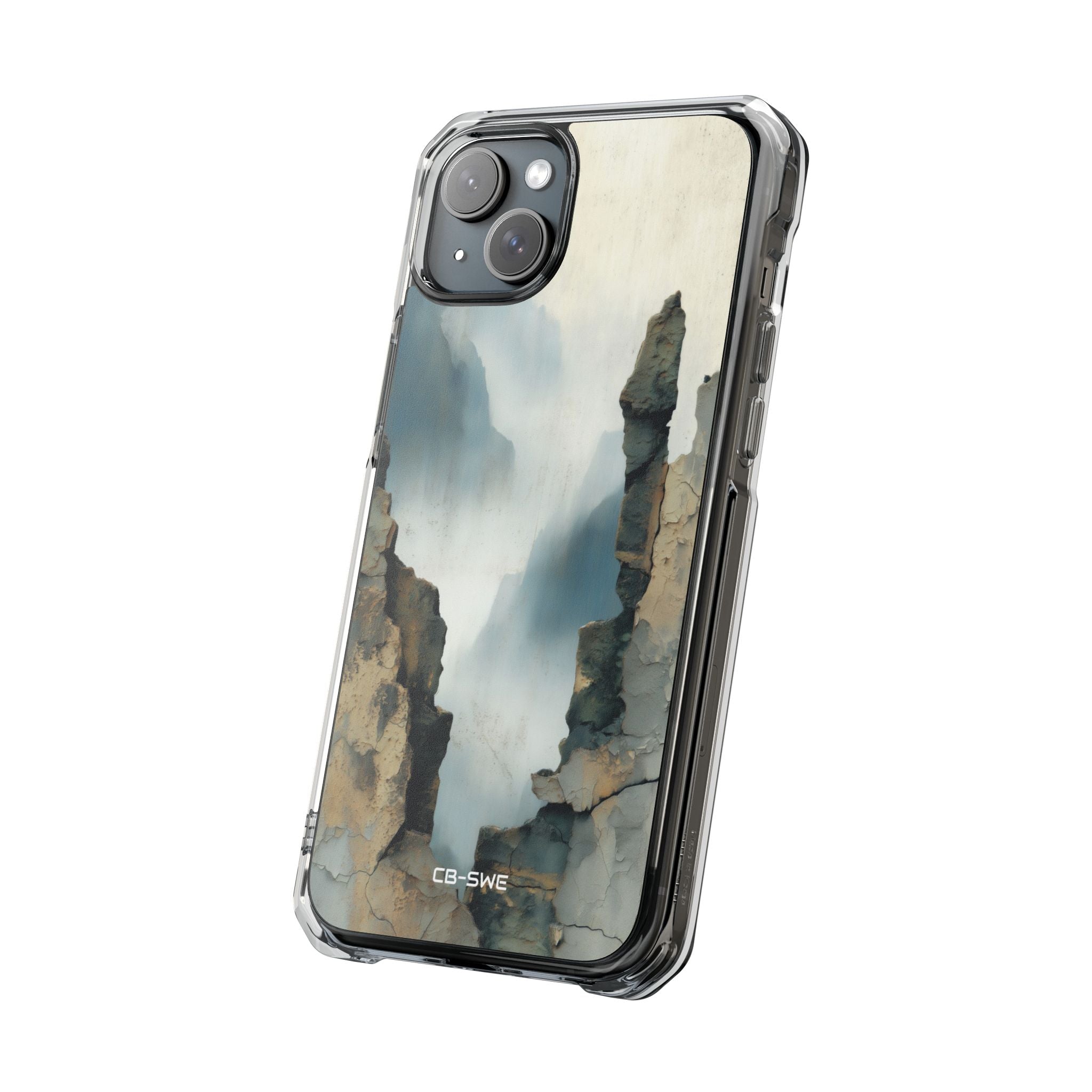 Cracks Frame Serenity iPhone Case - Impact