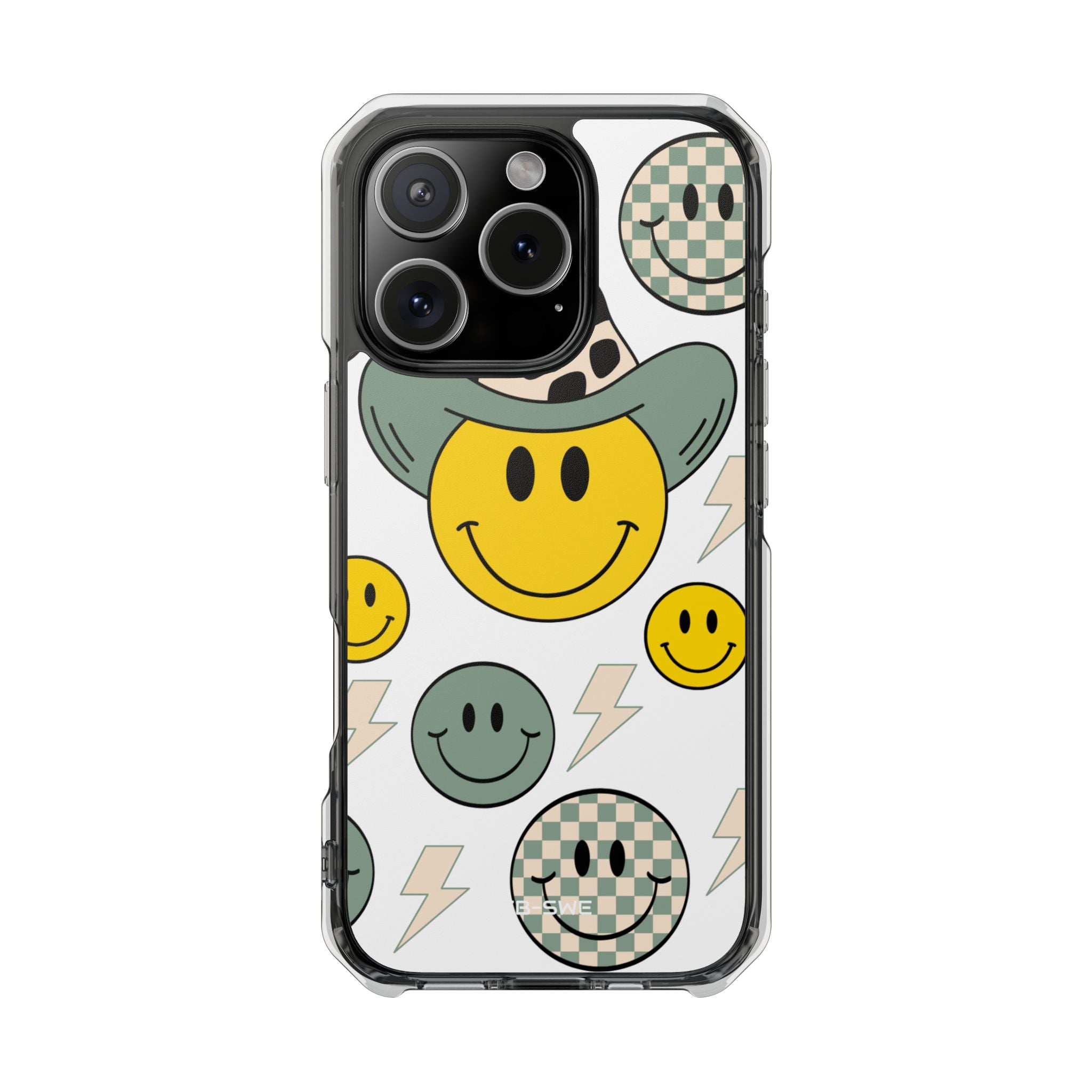 Pop Art Smiley Party iPhone Case - Impact