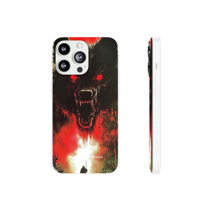 Bloodmoon Wolf's Lament iPhone 13 - Flexi Phone Case