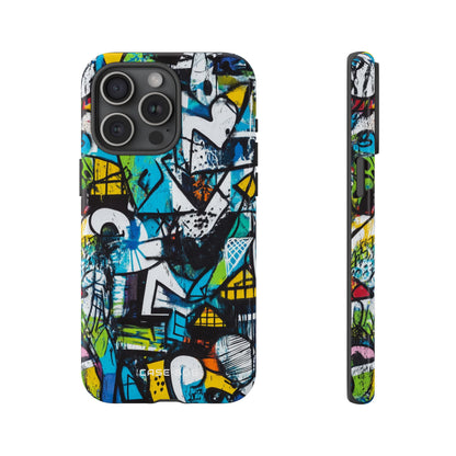 White Ripple Drift iPhone 15 Pro Max Case - Tough