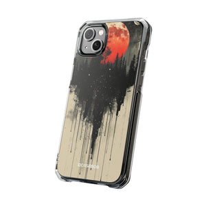 Ethereal Moonscape - Phone Case for iPhone (Clear Impact - Magnetic)