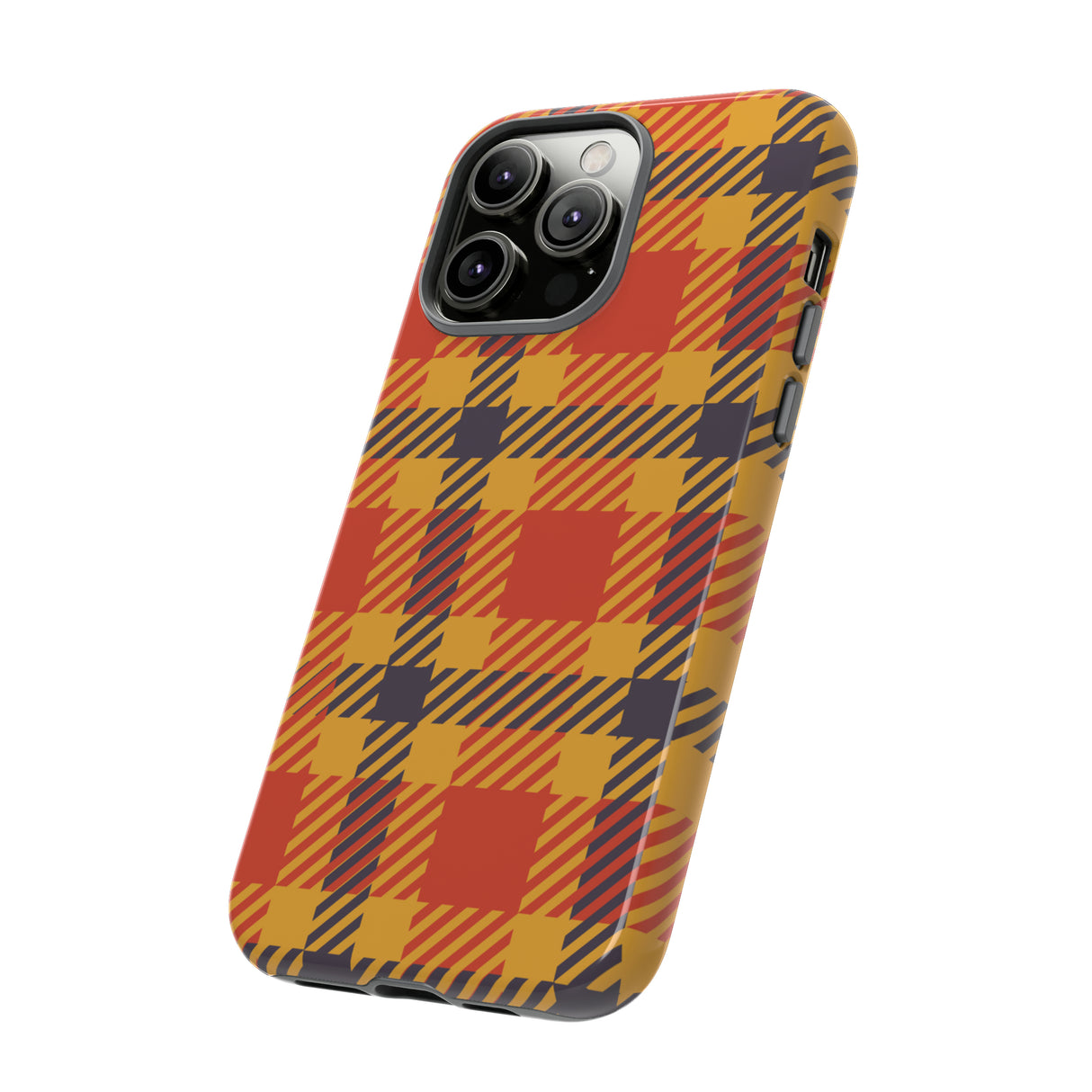 Orange Flannel - Protective Phone Case