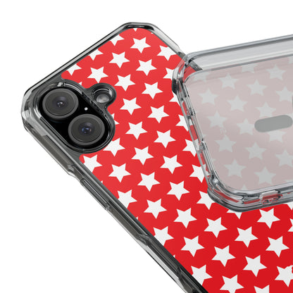 Red Star Symmetry iPhone Case - Impact