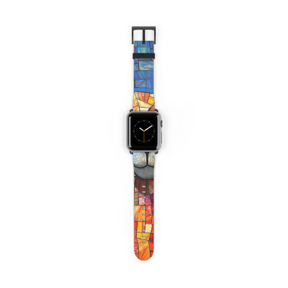 Sunglass Llama Mosaic - Watch Band