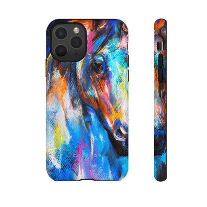 Original Pastel Horse - Protective Phone Case