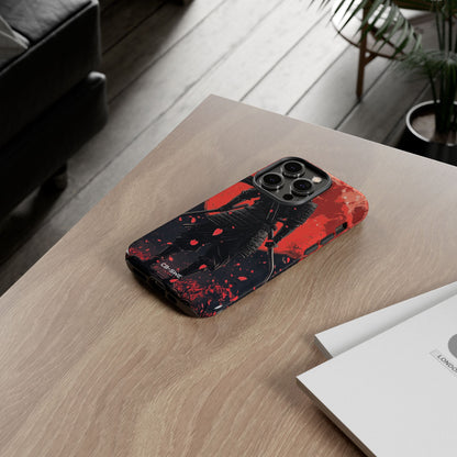 Ninja Faces Moon - iPhone Case