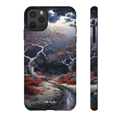 Sunlit Gnarled Forest - iPhone Case