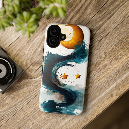Celestial Waves Dance - iPhone Case