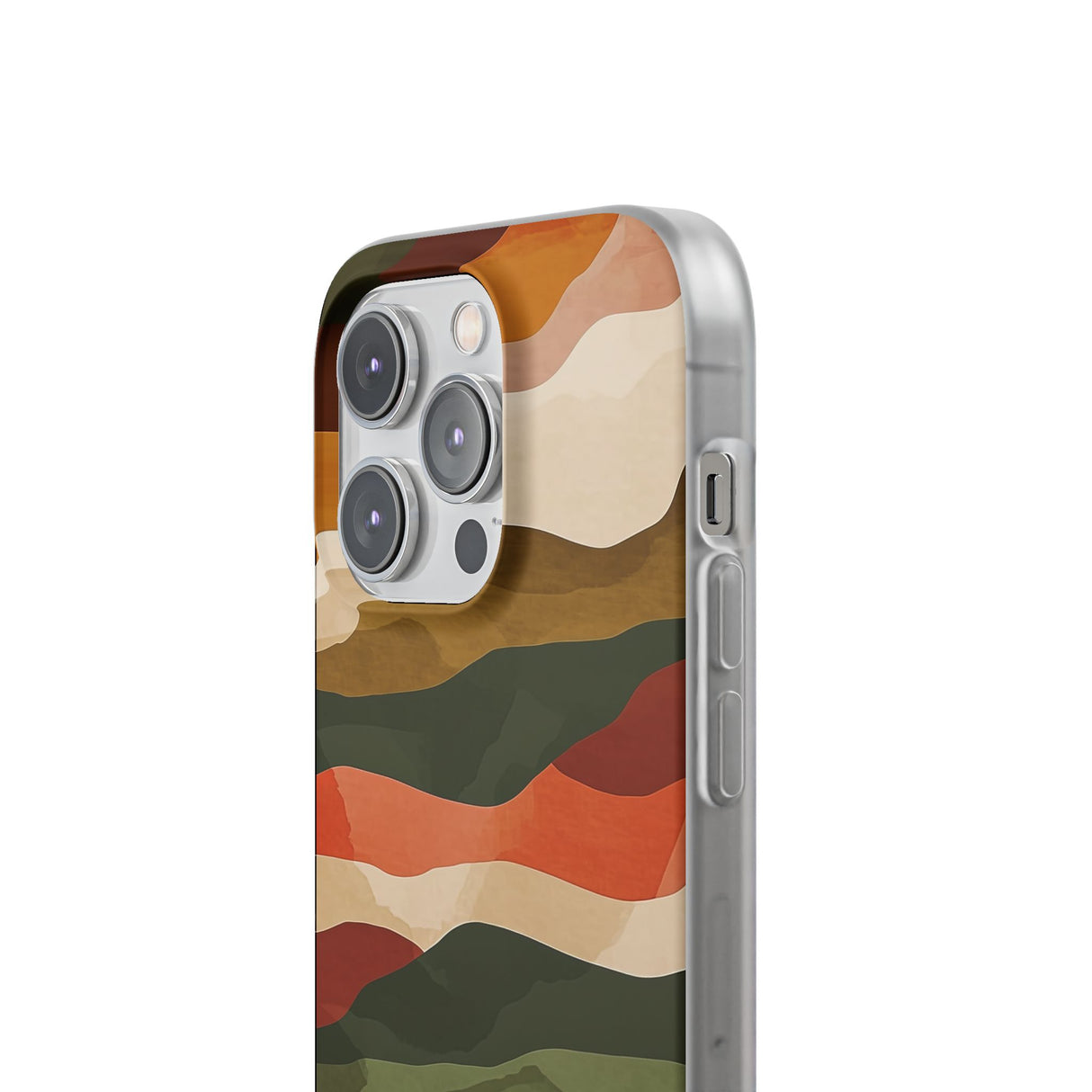 Earth Tone Pattern | Phone Case for iPhone (Flexible Case)