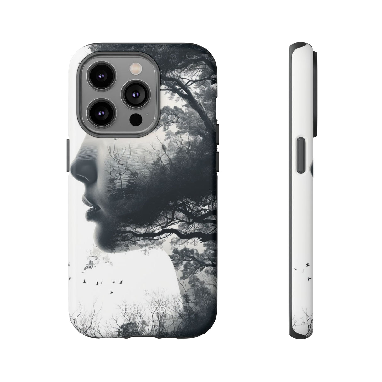 **Nature Silhouette** | Protective Phone Case for iPhone