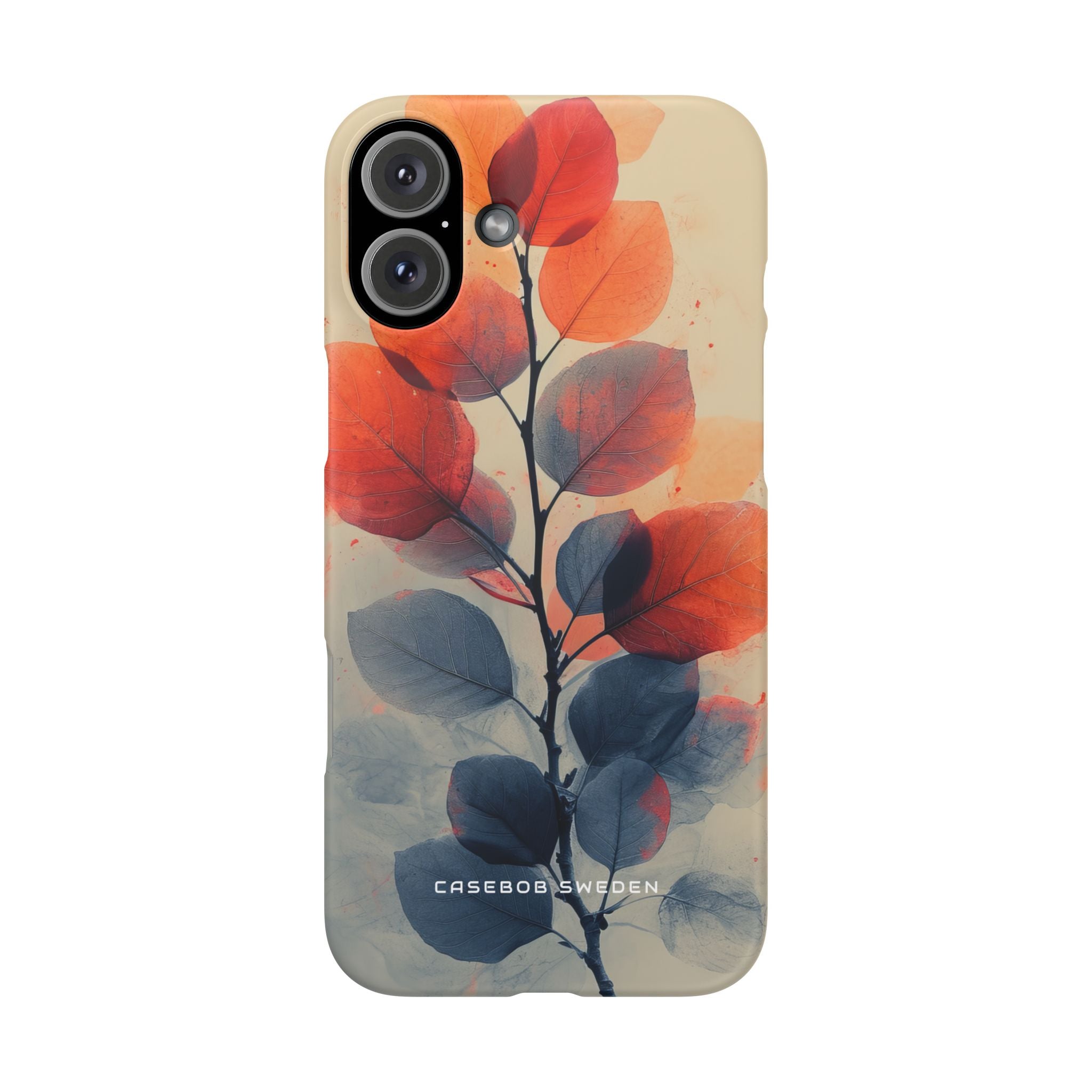 Ethereal Leaf Harmony iPhone 16 - Slim Phone Case